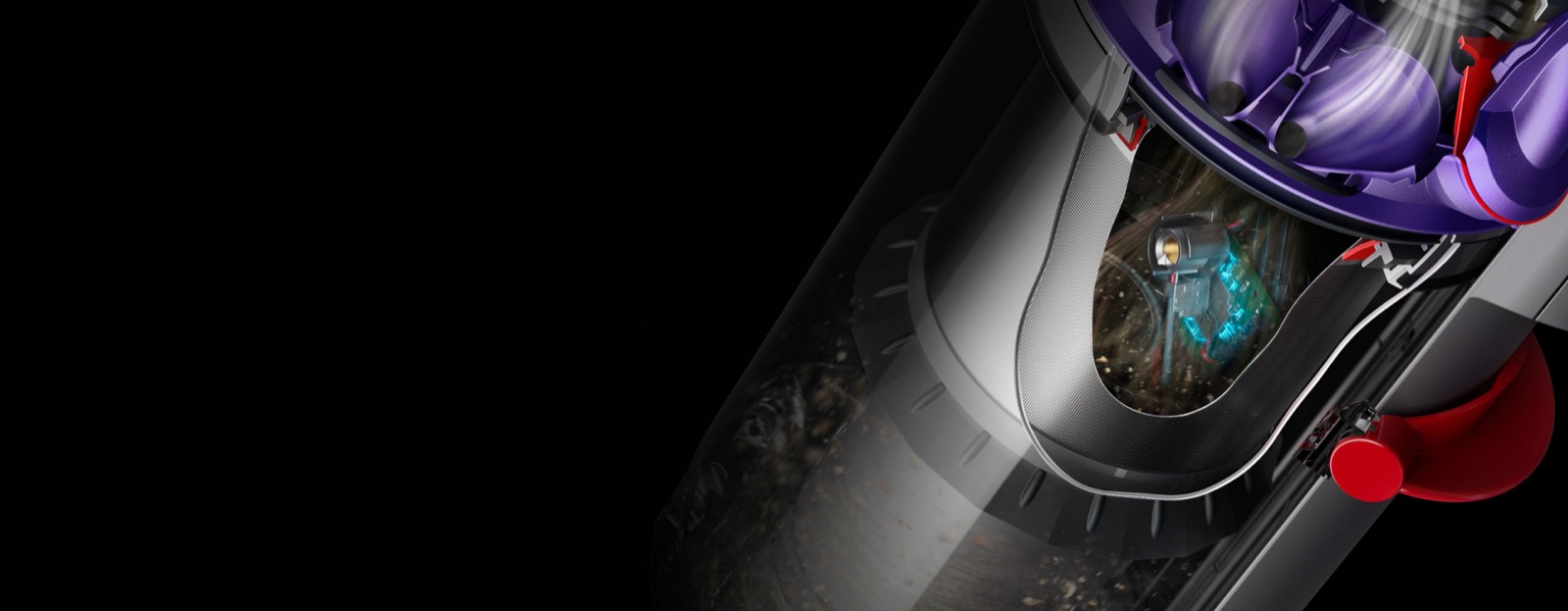 Пьезоэлектрический датчик Dyson Gen5detect™ Absolute подсчитывает частицы пыли